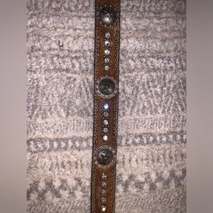 Western leather belt 42”